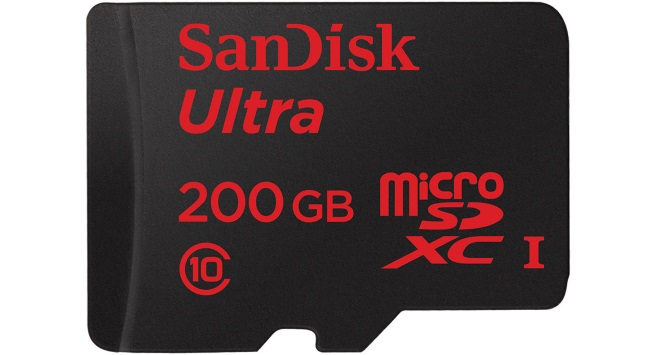 SanDisk выпустила карту microSD объёмом 200 ГБ